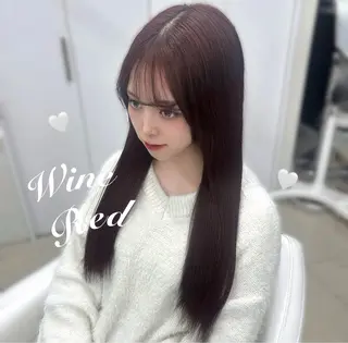 ロング カラー 暖色カラー🎀🎶 田辺 樹里のヘアスタイル