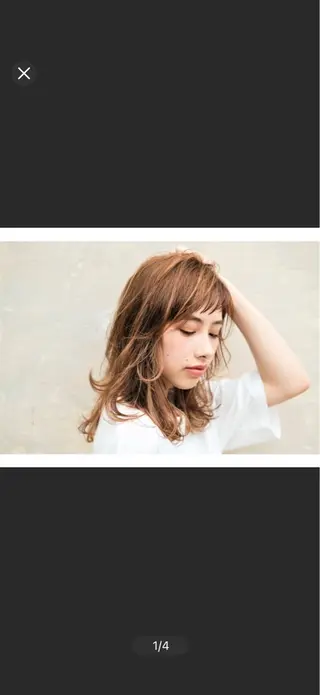 セミロング Monan 新宿所属・ケイジ✨透明感 /艶カラー✨のヘアスタイル