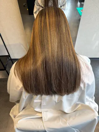 ロング 髪質改善⚡️カラー 🍀武久 誠🍀のヘアスタイル