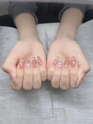 ネイル Lee Nails チップ長さだし専門店のネイルデザイン