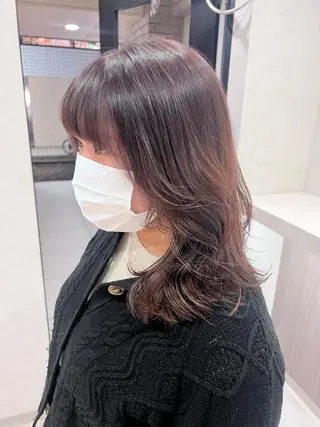 ミディアム カラー 垢抜けのプロ🪄 honoのヘアスタイル