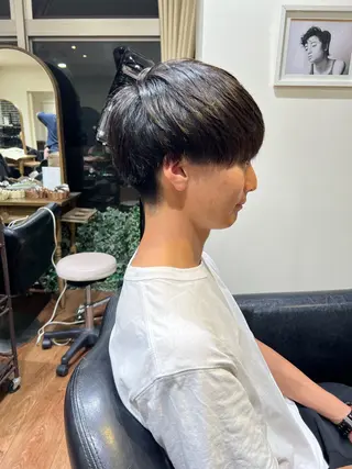 ショート 田中 仁樹のヘアスタイル