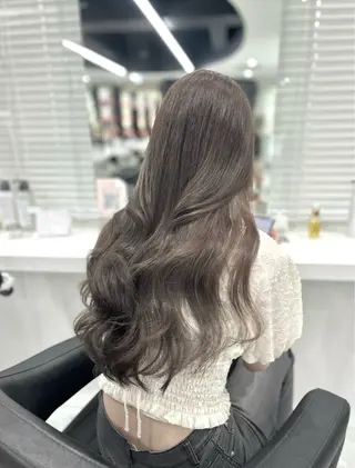 ロング 💍大人デザイン /ハイトーン♡リクトのヘアスタイル