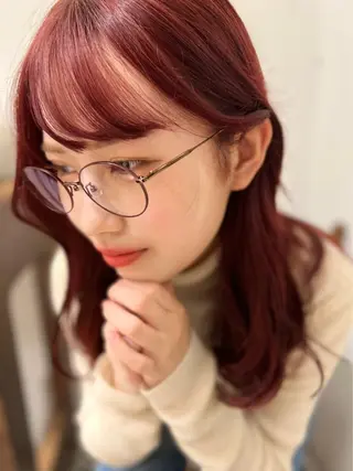 ロング カラー Of hair 宮崎台店所属・Ofhair 柴田咲喜のエステ・リラクイメージ