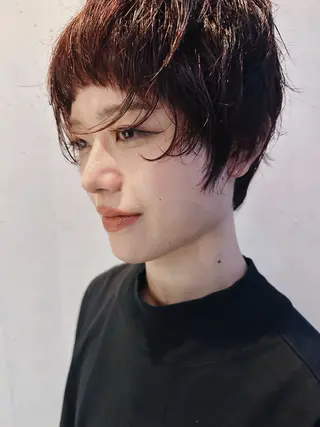 ショート 前野 日奈のヘアスタイル