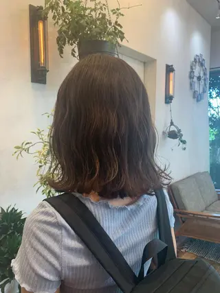 ミディアム 丸みショート/新宿 /みづき🐏のヘアスタイル