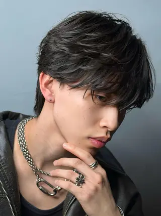 メンズ 米澤 流星のヘアスタイル