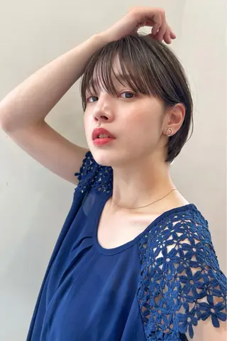 ショート ハピネスクローバー学園前所属・✨ミニモ指名奈良1位 ✨濱崎のヘアスタイル