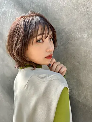 ミディアム Lond luce心斎橋【ロンドルーチェ】所属・❣️心斎橋髪質改善 鈴木佑弥❣️のヘアスタイル