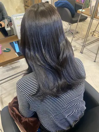 セミロング カラー ENIEN MAKE'S 立川所属・綾/ベージュカラー /パーマ🩰のヘアスタイル