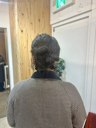 セミロング カラー パーマ sem所属・似合わせ/ニュアンス 髪質改善🤍ariのヘアスタイル