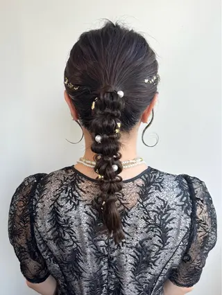 ロング ヘアアレンジ 縮毛矯正/艶髪カラー /パーマ/ひふみ🌱のヘアスタイル