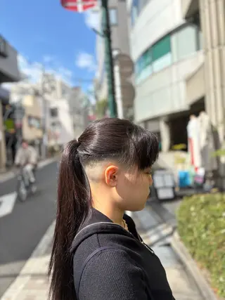 角田リサ /代々木上原のヘアスタイル