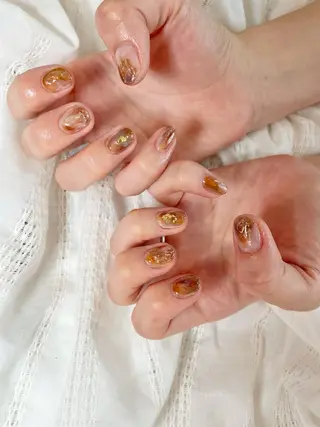 ネイル 甲府市徳行 🧸prunelleのネイルデザイン