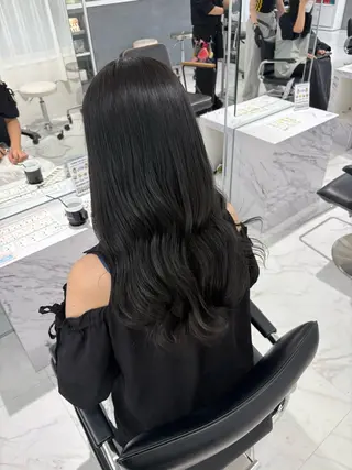 ロング カラー cocoro /ボブ/艶カラーのヘアスタイル