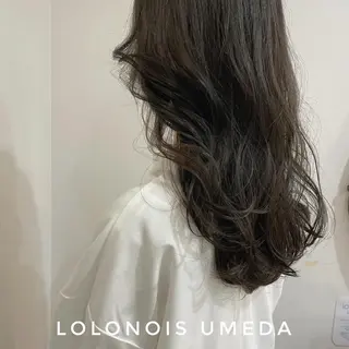 ロング カラー Lolonois梅田 /Okazaki:)のヘアスタイル
