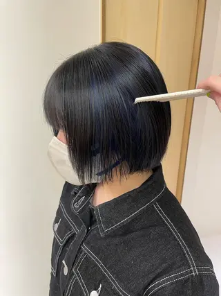 ショート カラー 菱田 愛果のヘアスタイル