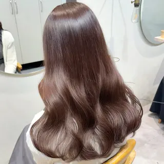 ロング カラー roka所属・ayaka♡ 柔らかカラーのヘアスタイル