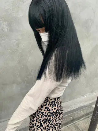 ロング 韓国ヘア/耳ツボジュ エリー♡ayumuのヘアスタイル