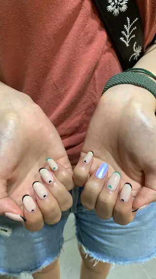 ネイル 韓国🩶Y2Kネイル 💫くれはのネイルデザイン