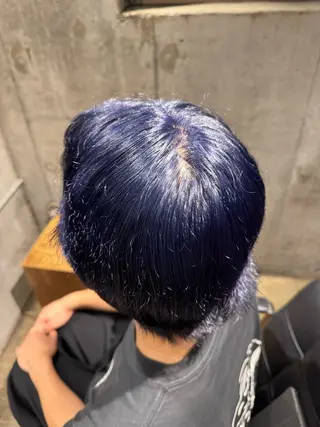 ショート カラー メンズ 染谷 奈保のヘアスタイル