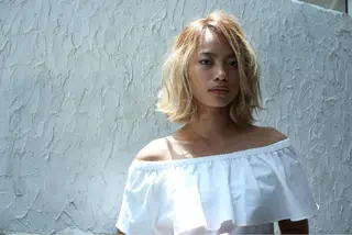 ミディアム Endearing 銀座/レイヤーカットのヘアスタイル