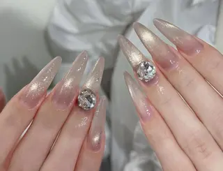 ネイル By moonネイル 🌷ワンホン/韓国風のネイルデザイン