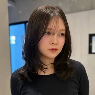 ロング カラー ナツミ/透明感カラー /酸性縮毛矯正のヘアスタイル