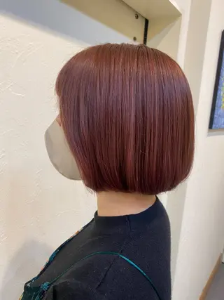 ショート カラー ユウリ YURIのヘアスタイル