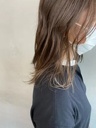 ミディアム カラー メンズ/ダブルカラー /パーマ/来栖慧💈のヘアスタイル