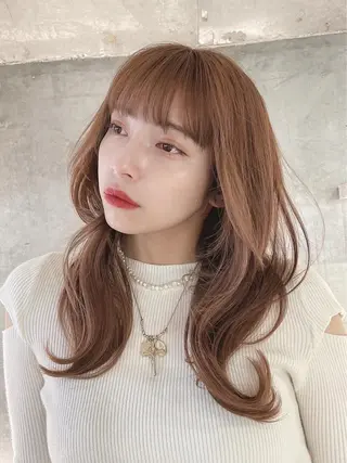 ロング 佐藤 蓮のヘアスタイル