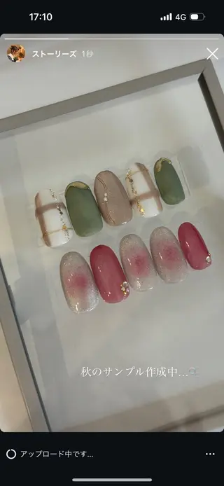 ネイル 加藤 花菜のネイルデザイン