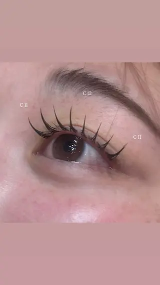 マツエク・マツパ 若狭 凜のマツエク・マツパデザイン