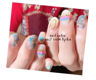 ネイル ﾈｲﾙﾙｰﾑﾘｯｶ 𝐦𝐚𝐲𝐮のネイルデザイン