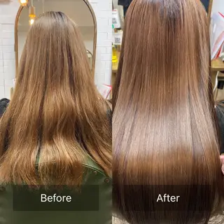 ロング ku-to+所属・髪質改善✨ 角谷　勇のヘアスタイル