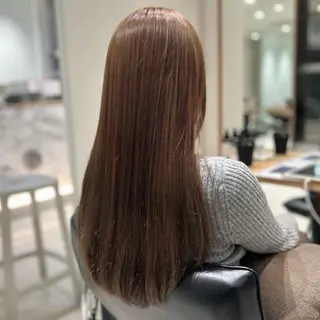 カラー ︎︎🌟韓国艶カラー ︎🌟璃奈 (ﾘﾅ)のヘアスタイル