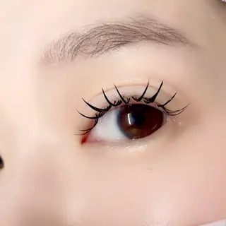 マツエク・マツパ Morganite 🦋 ÿui 🦋のマツエク・マツパデザイン