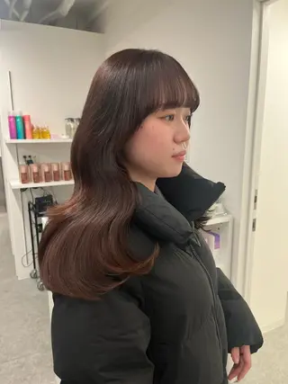 カラー 艶カラー🪄🪽 haruka🪽のヘアスタイル