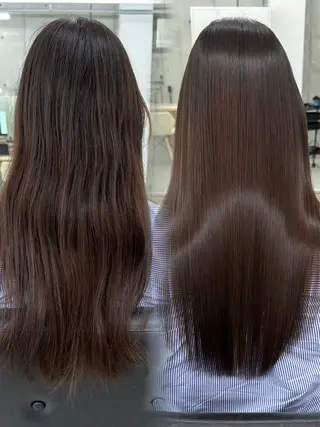 ロング CAMUE所属・髪質改善/縮毛矯正 ハイライトseiyaのヘアスタイル