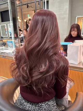 ロング カラー ヘアアレンジ 【博多髪質改善】 吉村　清志のヘアスタイル