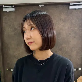 ショート ボブ/ハイトーン🪽 堀内志茉🍀のヘアスタイル