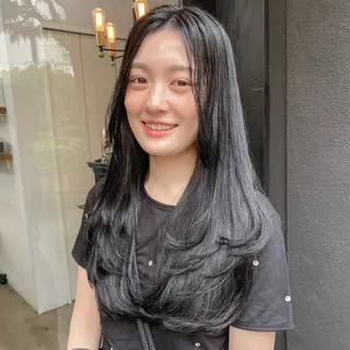 ロング AMELE所属・店長【似合わせヘア】 前杉健太のヘアスタイル