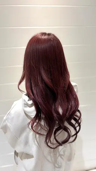 ロング カラー 松尾 彩美華のヘアスタイル