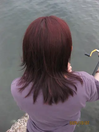 ミディアム 山下颯羽 /ワンカラーのヘアスタイル