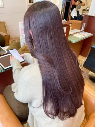 ロング AIRI🌸 ブリーチカラー🎀のヘアスタイル