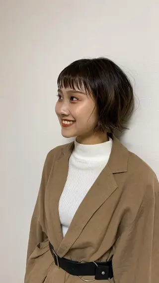 カラー ノンダメージ 🥑mikubanのヘアスタイル