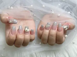ネイル 【Eclat ｴｸﾗ】nail＆beauty所属・Eclat〔ｴｸﾗ〕 MOEKA𝜗𝜚*のネイルデザイン