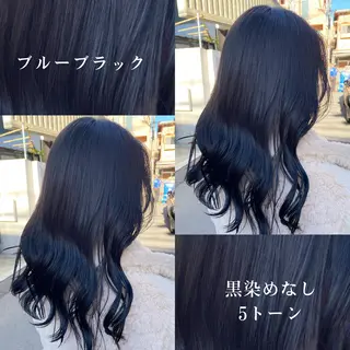 セミロング カラー グレージュ/透明感/ 韓国ヘア/RISAのヘアスタイル