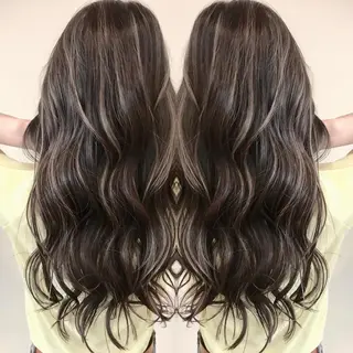 ロング カラー Hair make VERDA所属・富永 憲一郎のヘアスタイル