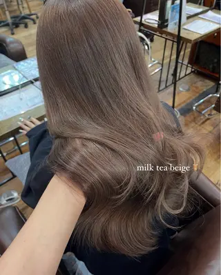 ロング Belle 並木通り店所属・rena/ パーマ/カラーのヘアスタイル